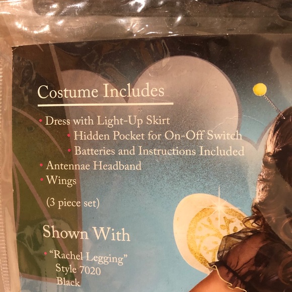 Busy Bee Light Up Bumblebee costume Junior Medium - Picture 2 of 7